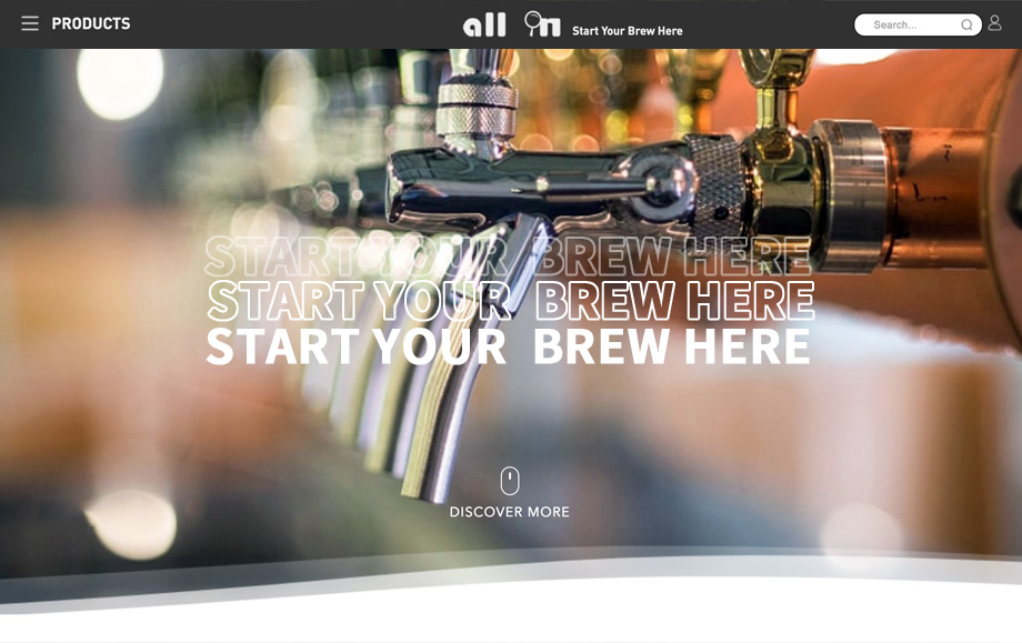 All in_网站定制，功能开发，会员登录，产品询盘，表单提交