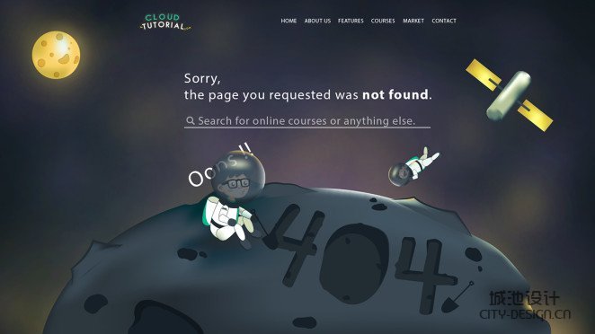 404页面如何设计更有创意